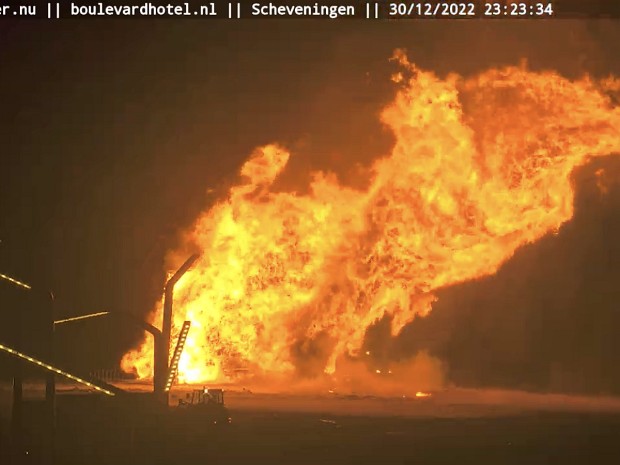 30-12-2022 Vreugdevuur Scheveningen